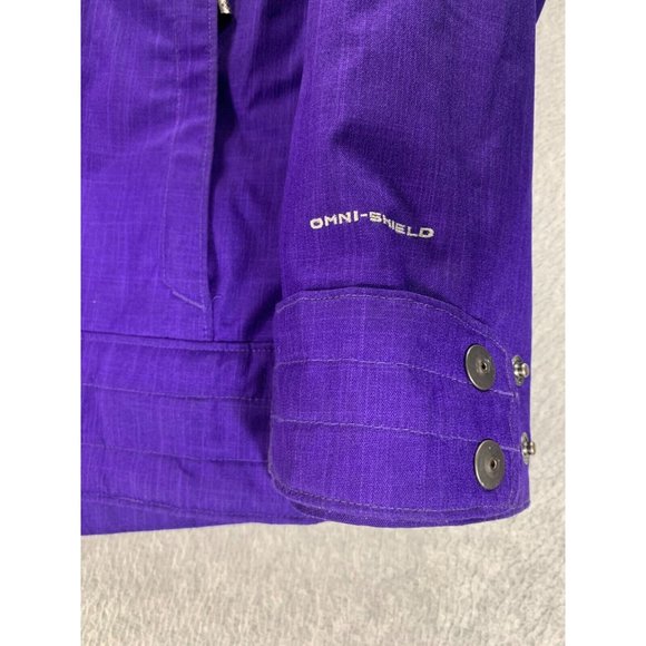 Columbia Core Interchange Zip Out 3 in 1 Jacket (Women's Medium) Purple - Picture 3 of 15